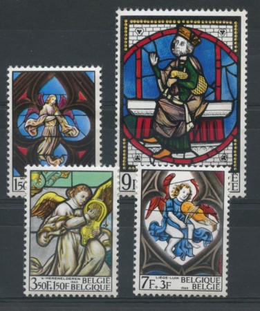 1969 - LOTTO/14022 - BELGIO - VETRATE 4v. - NUOVI