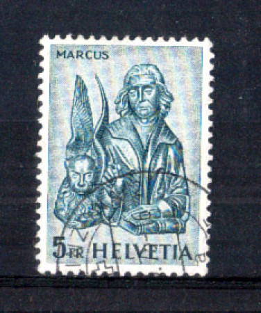 1961 - LOTTO/SVI660DU - SVIZZERA - 5 Fr. EVANGELISTI - USATO