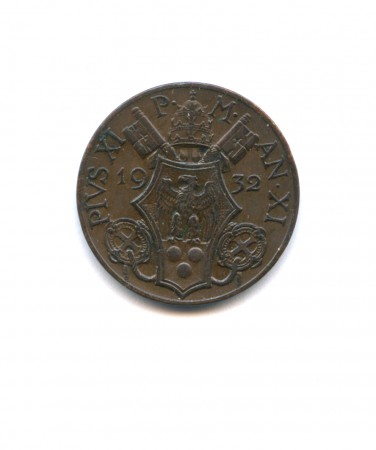 1932 - LOTTO/M17847 - VATICANO - 10 CENTESIMI PIO XI°