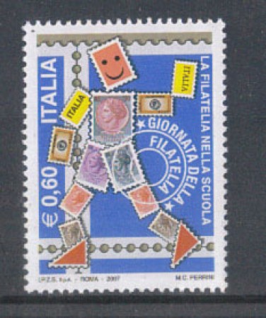 2007 - LOTTO/7654 - REPUBBLICA - GIORNATA FILATELIA