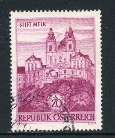 1963 - AUSTRIA - ABBAZIA DI MELK - USATO - LOTTO/27931