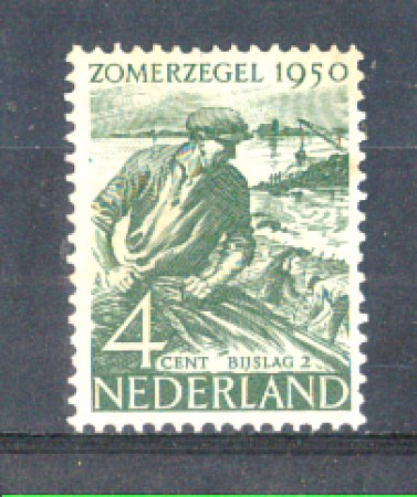 1950 - LOTTO/8727BN - OLANDA - 4+2c. BENEFICENZA - NUOVO