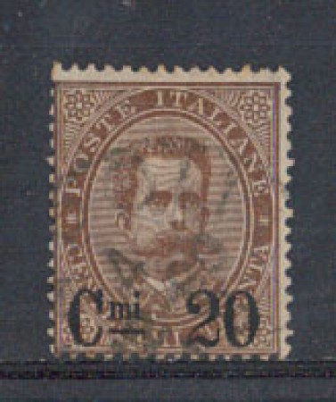 1890 - LOTTO/REG51U - REGNO - 20c. SU 30c. BRUNO - USATO