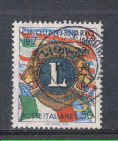1967 - LOTTO/6475U - REPUBBLICA -  LIONS CLUB USATO