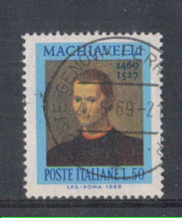 1969 - LOTTO/6518U - REPUBBLICA - N.MACCHIAVELLI USATO