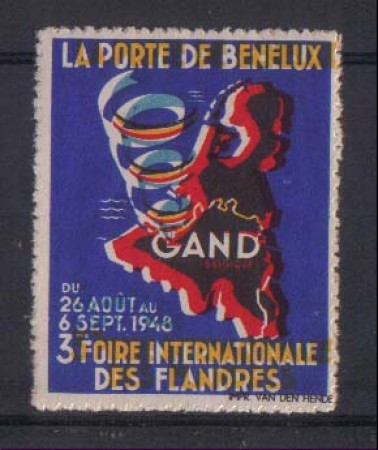BELGIO - 1948 - LOTTO/1788 - FIERA DELLE FIANDRE