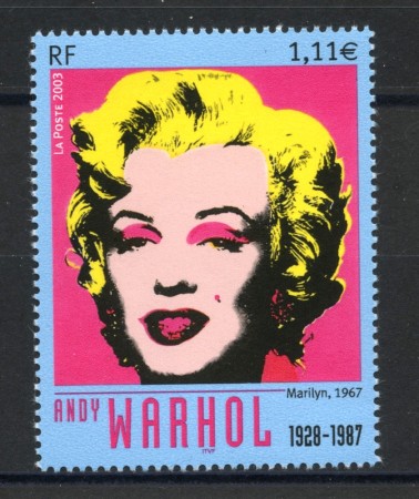 2003 - FRANCIA - LOTTO/38714 - ANDY WARHOL - NUOVO