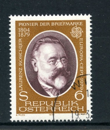1979 - AUSTRIA - EUROPA KOSCHIER - USATO - LOTTO/28145