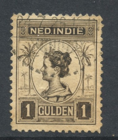 1913/14 - INDIE OLANDESI - 1 G.BRUNO - USATO - LOTTO/28814