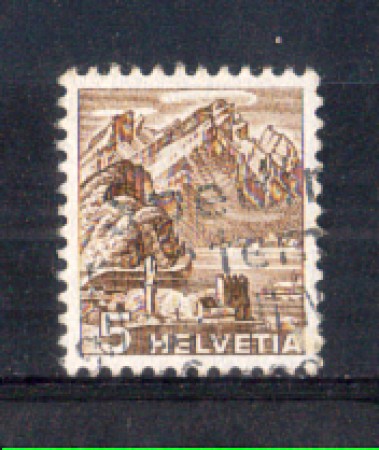 1948 - LOTTO/SVI461U - SVIZZERA - 5c. VEDUTE - USATO