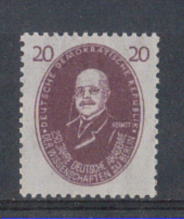 1950 - LOTTO/5377A - GERMANIA ORIENTALE - 20p. W. NERNST