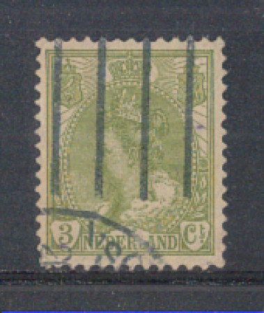 1898 - LOTTO/4005BU - OLANDA - 3c. VERDE - USATO