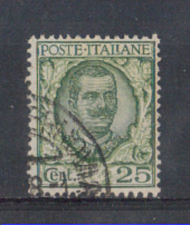 1926 - LOTTO/REG200U - REGNO - 25c. FLOREALE - USATO