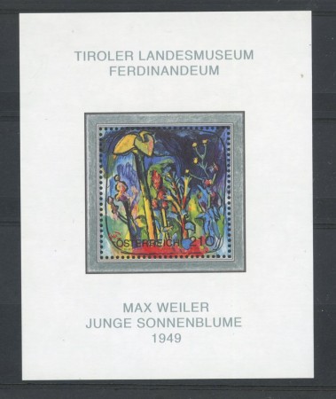 2004 - AUSTRIA - LOTTO/41987 - ARTE DIPINTI CELEBRI - FOGLIETTO NUOVO