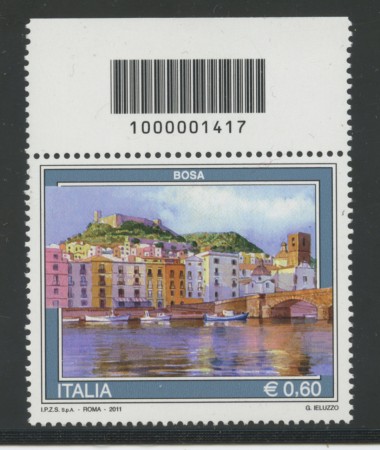 2011 - LOTTO/15415CB - REPUBBLICA - TURISTICA  BOSA - CODICE A BARRE