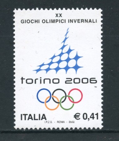 2002 - REPUBBLICA - OLIMPIADI INVERNALI - NUOVO - LOTTO/25594
