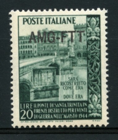 1949 - LOTTO/11662 - TRIESTE A - PONTE DI S.TRINITA - LING.