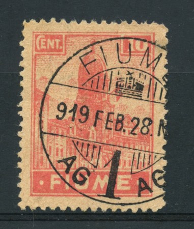1919 - LOTTO/17432B - FIUME - 10 c. ALLEGORIE E VEDUTE - USATO