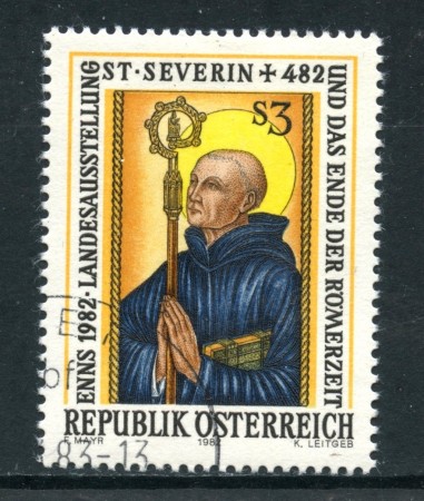 1982 - AUSTRIA - S.SEVERINO - USATO - LOTTO/28245