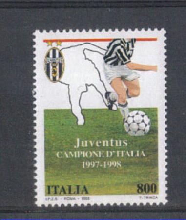 1998 - LOTTO/7190 - REPUBBLICA - JUVENTUS CAMPIONE