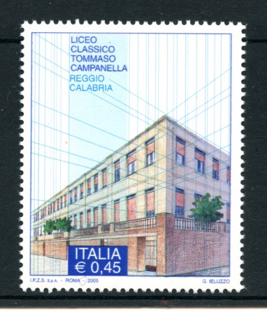 2005 - LOTTO/15159 - REPUBBLICA - LICEO CLASSICO T.CAMPANELLA - NUOVO