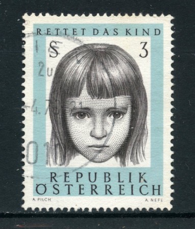 1966 - AUSTRIA - ASSISTENZA INFANZIA - USATO - LOTTO/27940