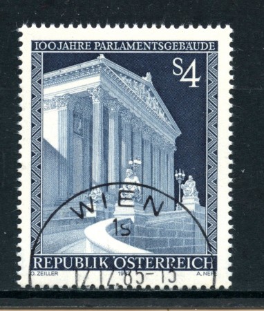 1983 - AUSTRIA - PALAZZO DEL PARLAMENTO - USATO - LOTTO/28313