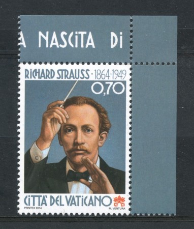 2014 - VATICANO - RICHARD STRAUSS - NUOVO - LOTTO/30720