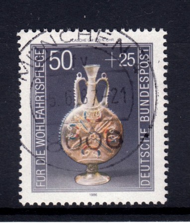 1986 - GERMANIA FEDERALE - 50+25p. BENEFICENZA - USATO - LOTTO/31343U