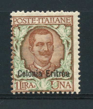 1903 - LOTTO/14970 - ERITREA - 1 LIRA FLOREALE - LING.