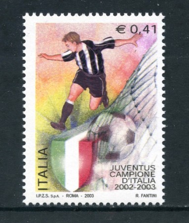 2003 - REPUBBLICA - JUVENTUS CAMPIONE - NUOVO - LOTTO/25562