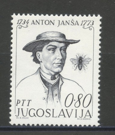 1973 - JUGOSLAVIA - ANTON  JANSA APICULTORE NUOVO - LOTTO/34821