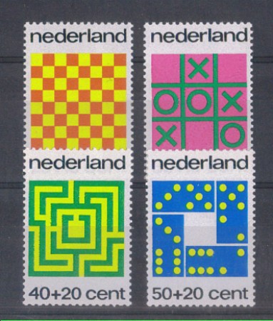 1973 - LOTTO/8870 - OLANDA - PRO INFANZIA 4v.