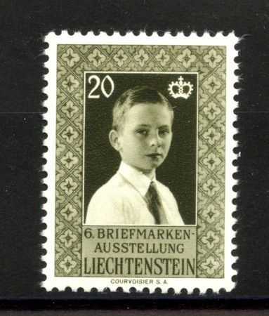 1956 - LIECHTENSTEIN - LOTTO/40936 - ESPOSIZIONE FILATELICA - NUOVO