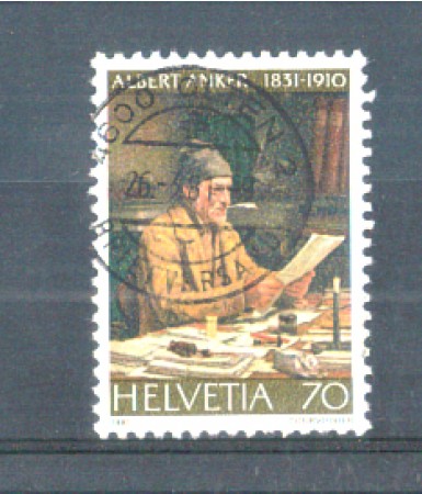 1981 - LOTTO/SVI1123U - SVIZZERA - 70c. ANKER - USATO