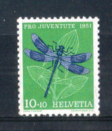 1951 - LOTTO/SVI513N - SVIZZERA - 10+10c. PRO JUVENTUTE - NUOVO