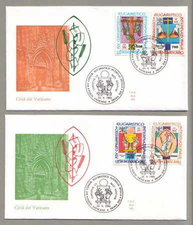 1993 - FDC/2601 - CONGRESSO EUCARISTICO