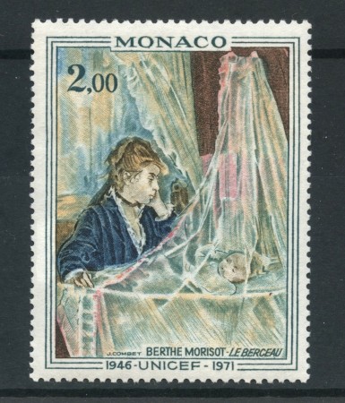 1972 - MONACO - 2 Fr. ANNIVERSARIO UNICEF - NUOVO - LOTTO/31066