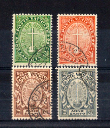 1933 - LOTTO/4178C - VATICANO - ANNO SANTO 4v. - USATI