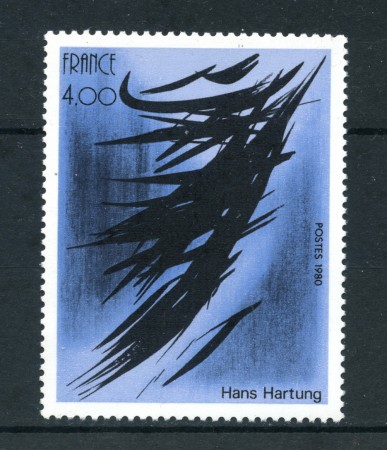 1980 - LOTTO/22653 - FRANCIA - ARTE HANS HARTUNG - NUOVO