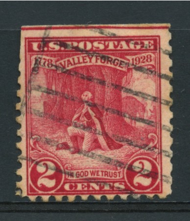 1928 - LOTTO/14579 - STATI UNITI - 2c. WALLEY FORGE - USATO
