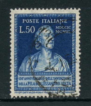 1949 - LOTTO/24664 - REPUBBLICA - 50 LIRE  A. VOLTA - USATO