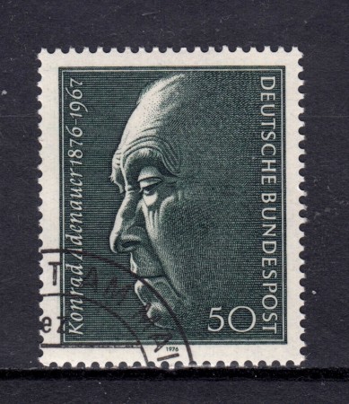 1976 - GERMANIA FEDERALE - KONRAD ADENAUER - USATO - LOTTO/31475U