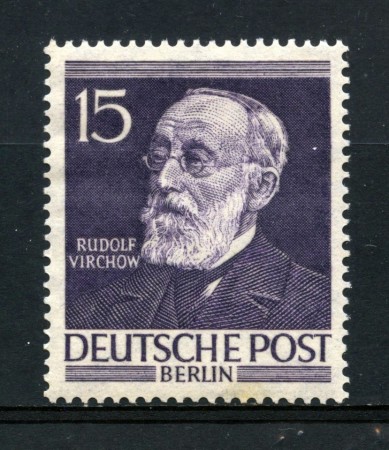 1952/53 - BERLINO - 15p. VIRCHOW - NUOVO - LOTTO/31031