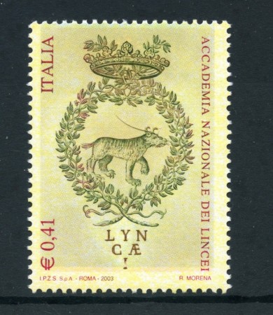 2003 - REPUBBLICA - ACCADEMIA DEI LINCEI - NUOVO - LOTTO/25545
