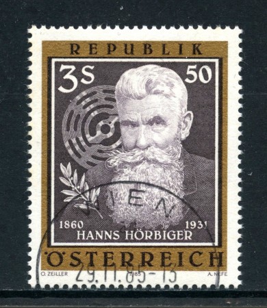 1985 - AUSTRIA - HANS HORBIGER - USATO - LOTTO/28360