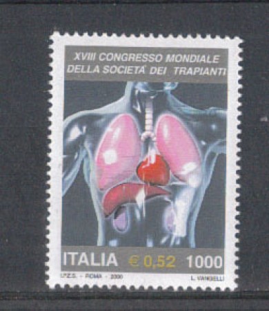 2000 - LOTTO/7285 - REPUBBLICA - SOCIETA' TRAPIANTI