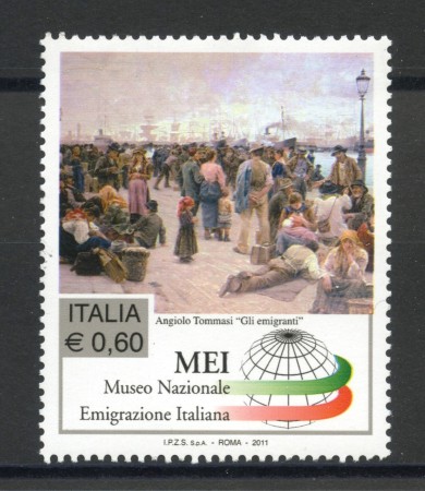 2011 - REPUBBLICA - MUSEO DELL'EMIGRZIONE - NUOVO - LOTTO/14807
