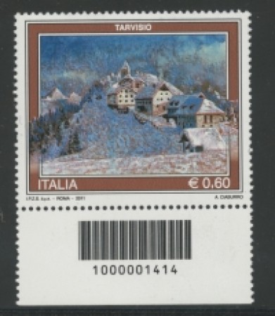 2011 - LOTTO/15417CB - TURISTICA TARVISIO - CODICE A BARRE