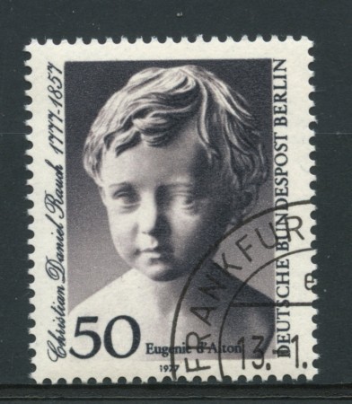 1977 - LOTTO/15602U  - BERLINO - 50p. DANIEL RAUCH -  USATO